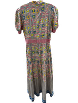 CK Bradley Size M gray and pink Dress