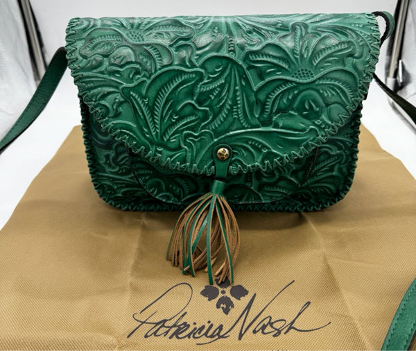 PATRICIA NASH Green Handbag