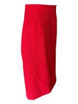 TAHARI Size 6 Red Skirt