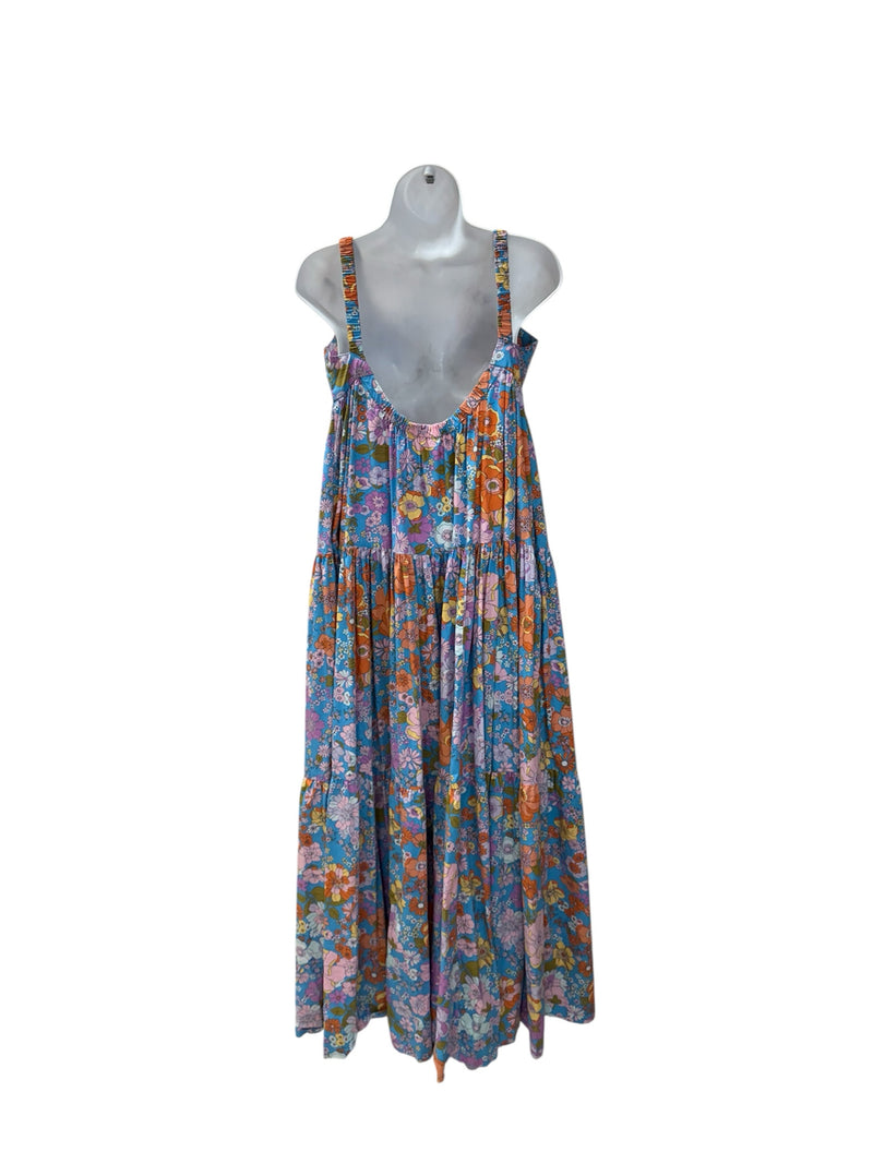 ANTHROPOLOGIE Size XS blue and orange Dress