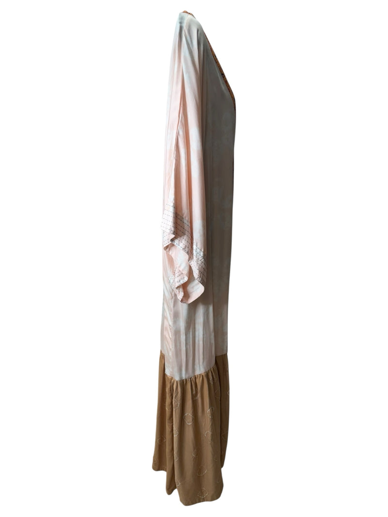 ANTHROPOLOGIE Women Size S/M Peach Kimono