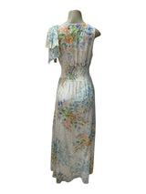 SHOSHANA Size 6 peach and blue Dress