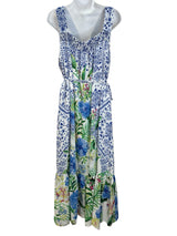 Maeve Women Size XL blue & white Dresses