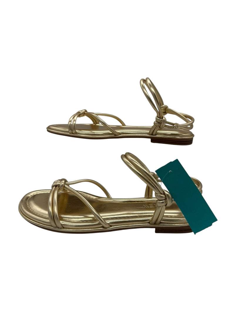 j crew 9 Gold SHOES