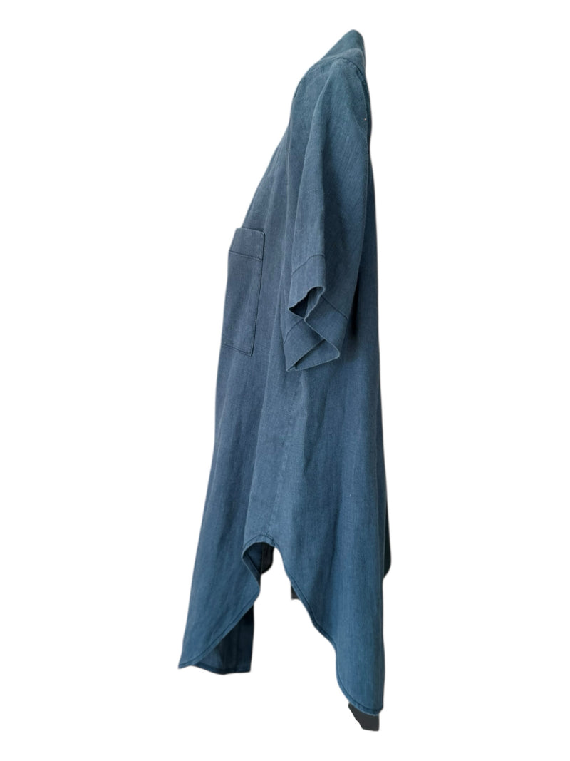 theory Size S Blue TOPS
