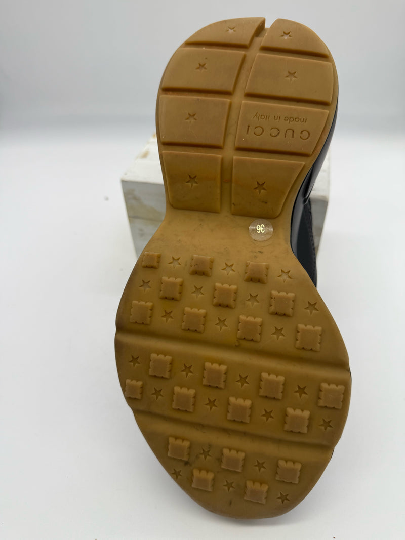 GUCCI 6.5/7 Black SHOES