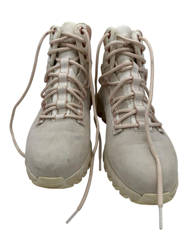 TIMBERLAND 9.5 WHITE AND PINK Boots
