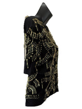 CYNTHIA ROWLEY Size L Black Skirt