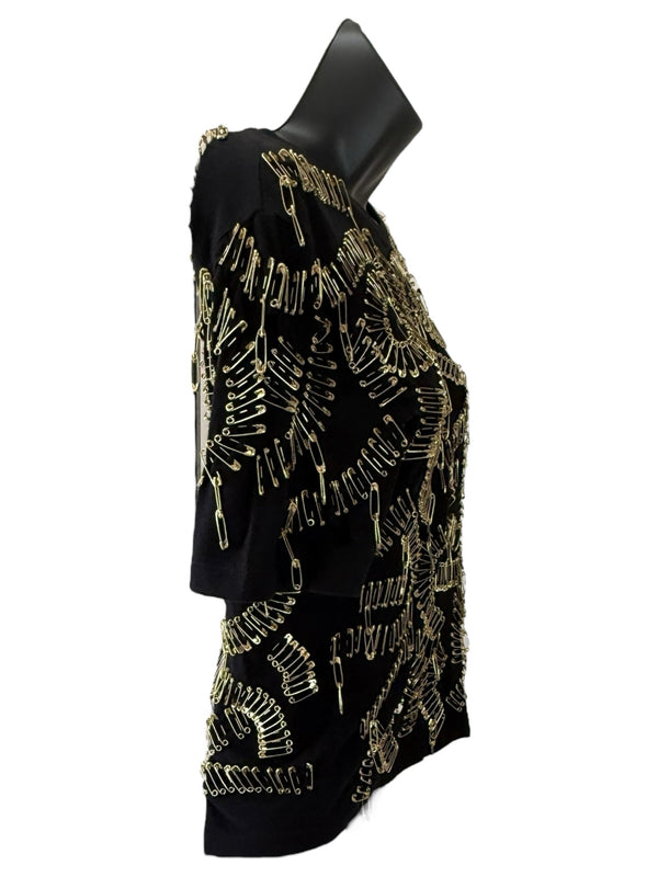 CYNTHIA ROWLEY Size L Black Skirt