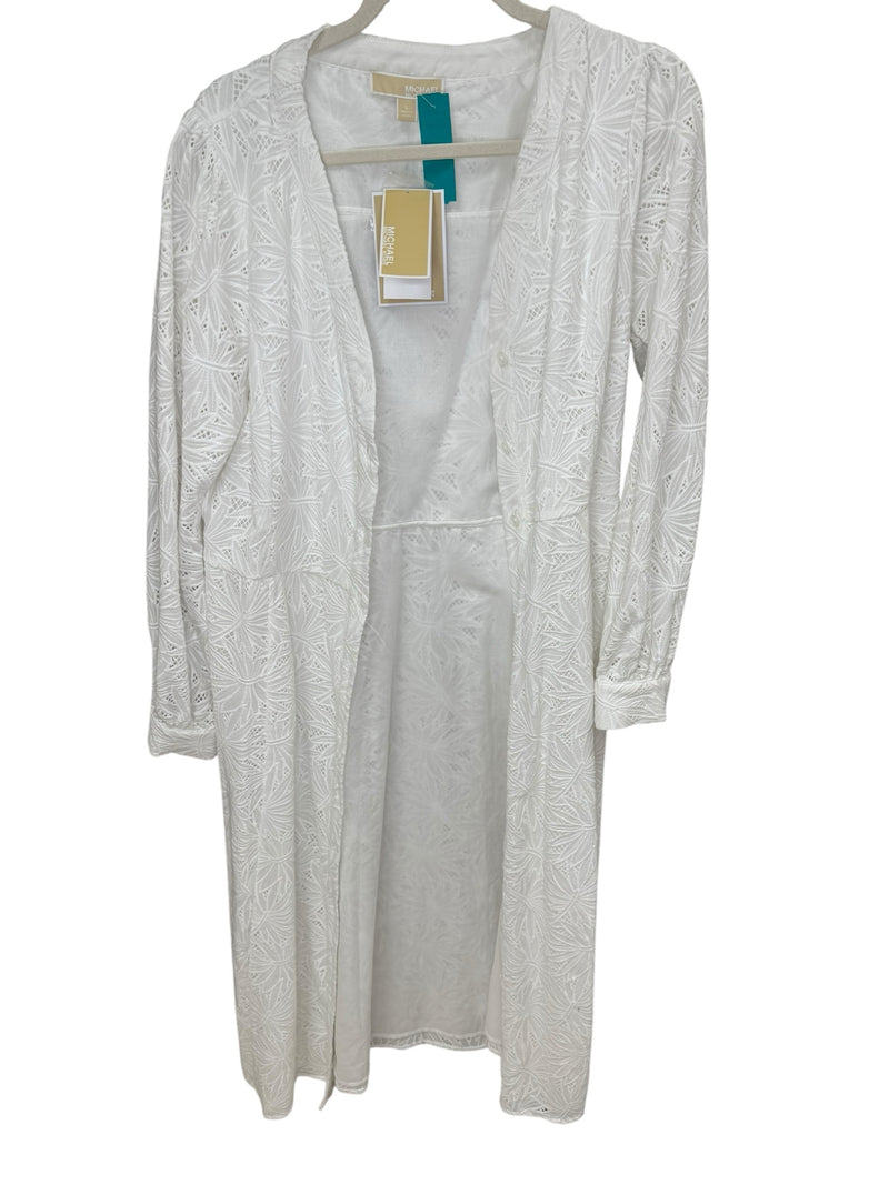 MICHAEL KORS Size L White Dress