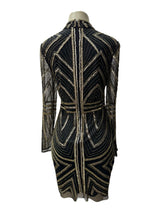 aidan Size 8 black and gold Dress