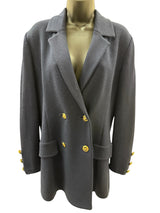 St. John Size 6 Navy Blue Blazer