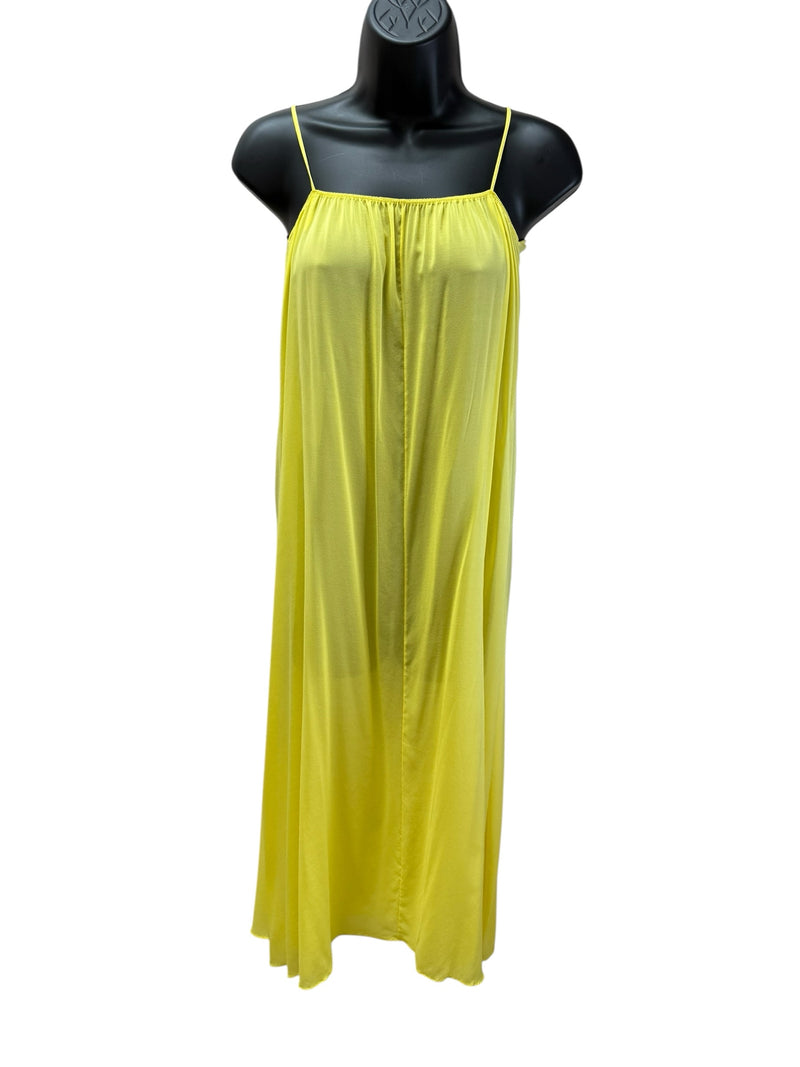 VALENTINO Size 4 yellow and white Dress