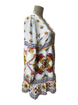 Farm Rio Size M red and yellow Dress