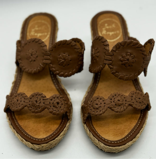 JACK ROGERS 7 Brown SHOES