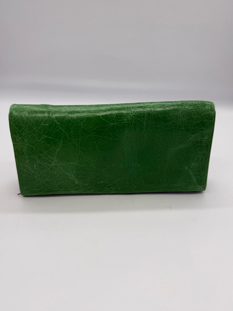 Hobo Kelly Green wallet