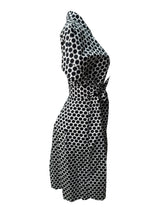 talbots Size 6 black and white Dress