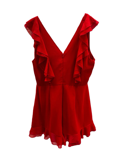 C/MEO COLLECTIVE Size M Red jumpsuit