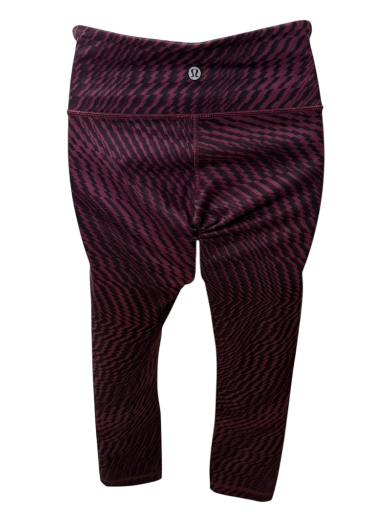 lulu Size XS/S Burgundy leggins