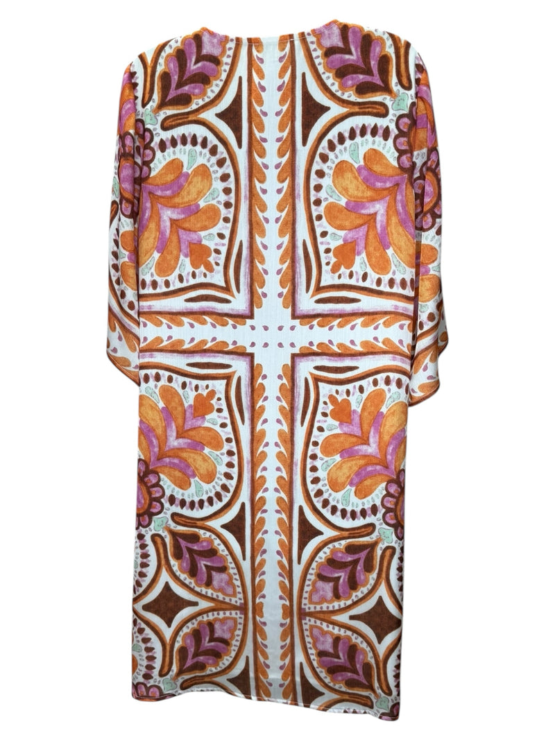 JADE Size L pink and brown Dress