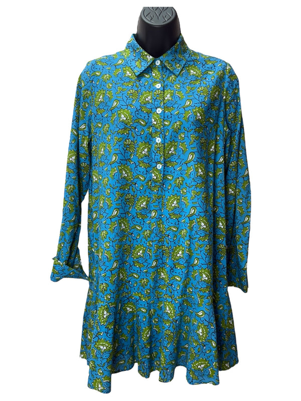 Livro Size S blue and green Dress