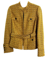 CARLISLE Size 10 Mustard Jacket