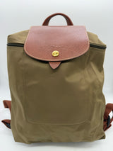 LONGCHAMP olive green Handbag