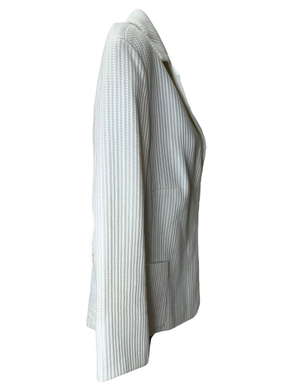 Akris Size 10 off white Jacket