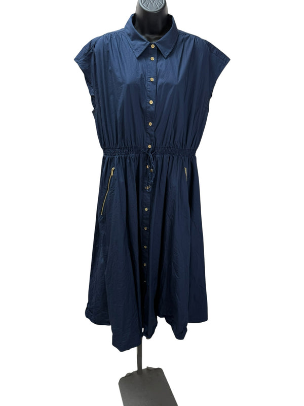 MICHAEL KORS Size XL Navy Dress