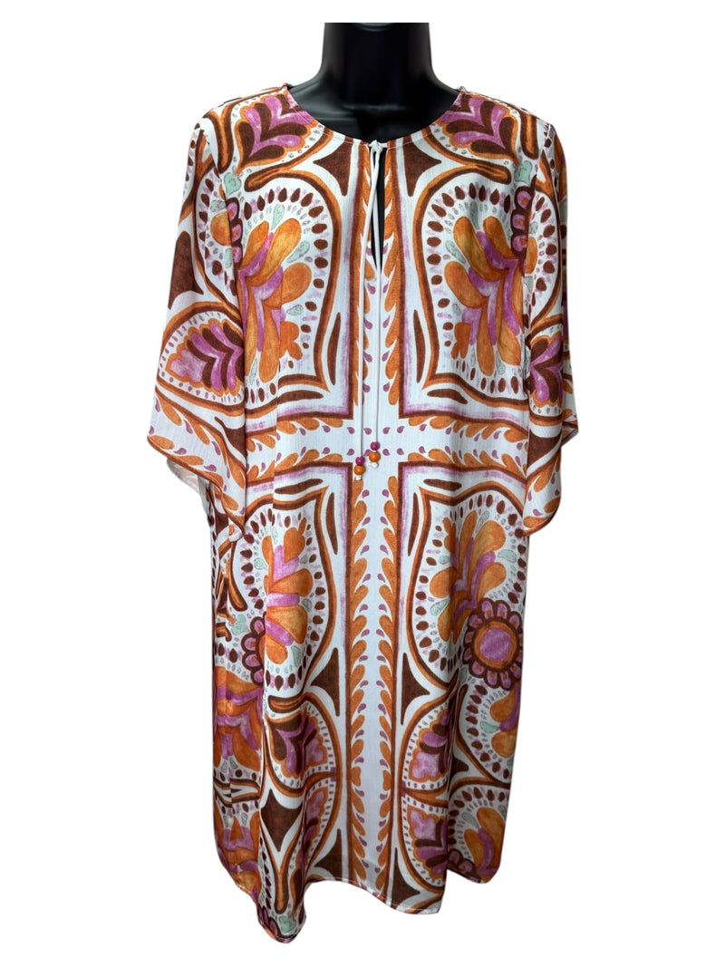 JADE Size L pink and brown Dress