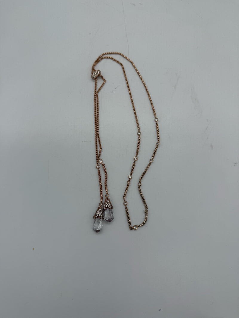 Kendra Scott rose gold Necklace