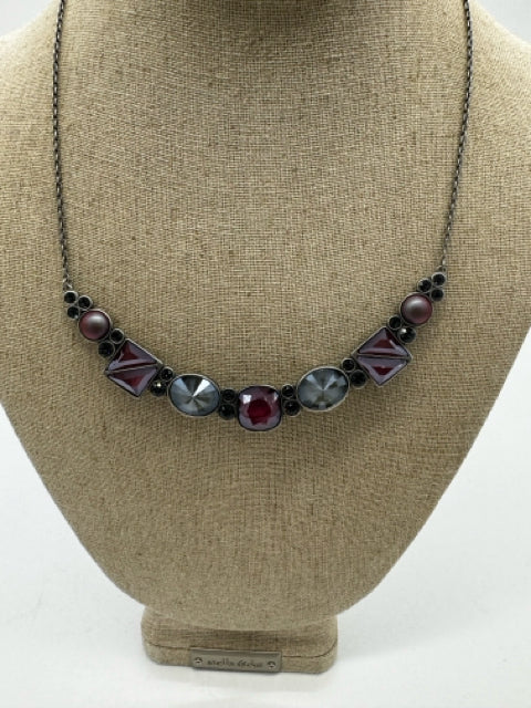 TouchStone red and blue Necklace