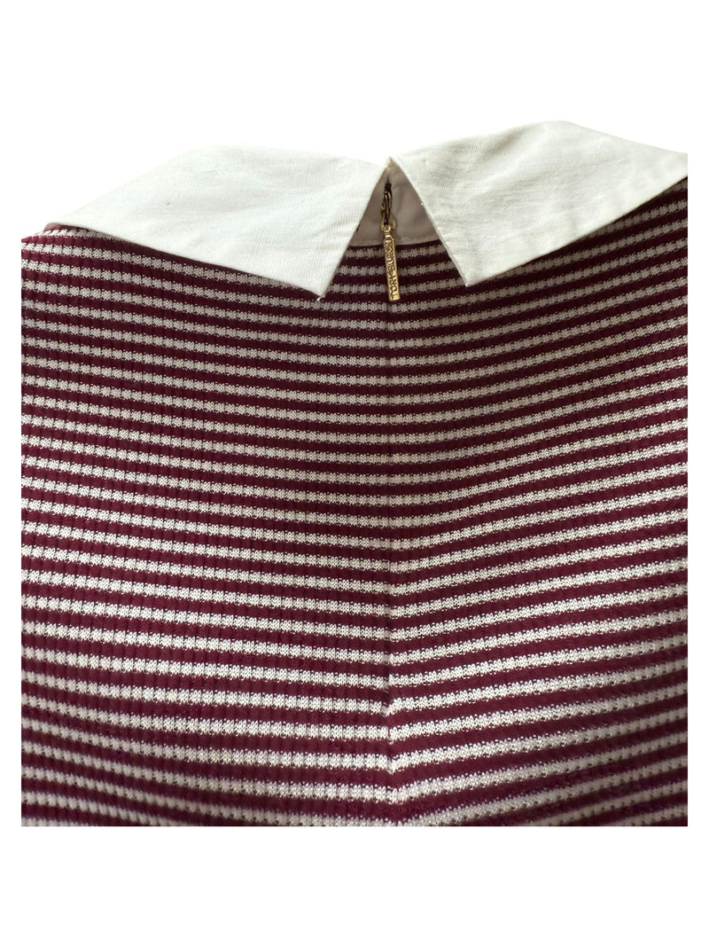 TORY BURCH Size L Burgundy TOPS