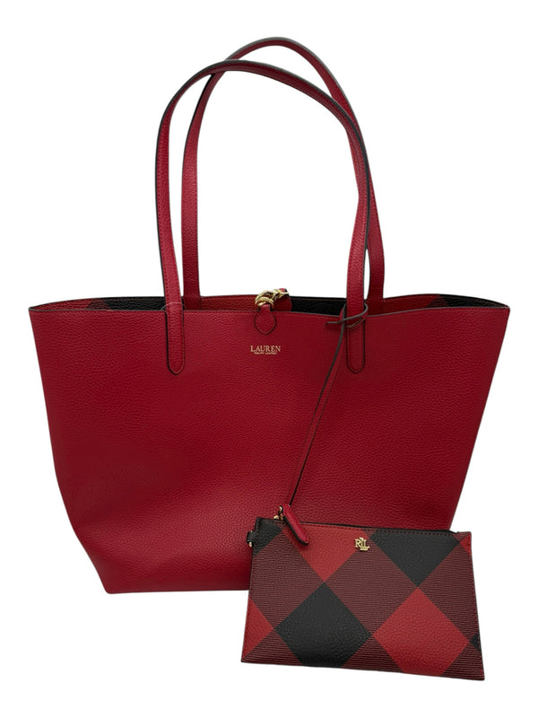 LAUREN Red Handbag
