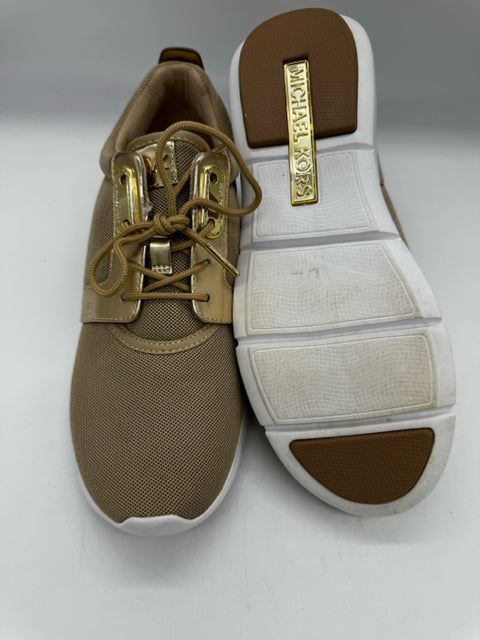 MICHAEL KORS 8 Gold SHOES