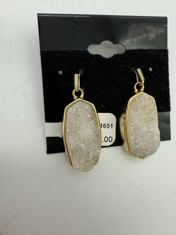 Kendra Scott White Earrings