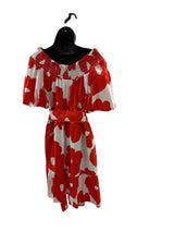crosby Size M white and red Dress