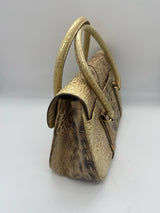 BRAHMIN pecan Handbag