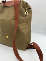 LONGCHAMP olive green Handbag