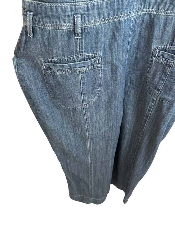 pilcro Size 14 Blue Overalls