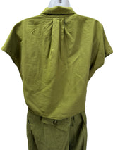 TRINA TURK Size S olive green TOPS