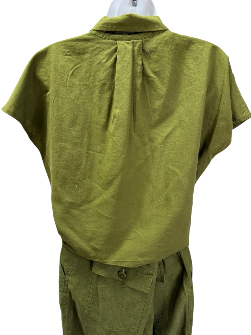 TRINA TURK Size S olive green TOPS