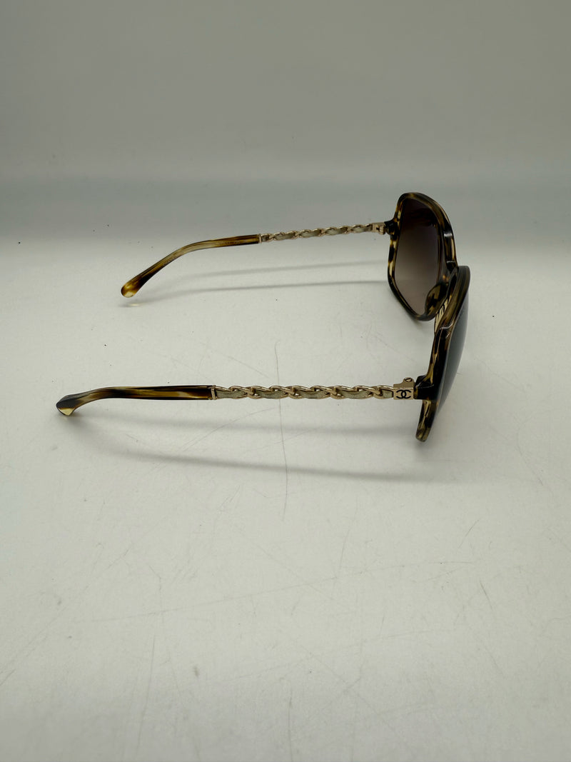 chanel Brown Sunglasses