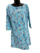 Lilly Pulitzer Size L Blue Dress