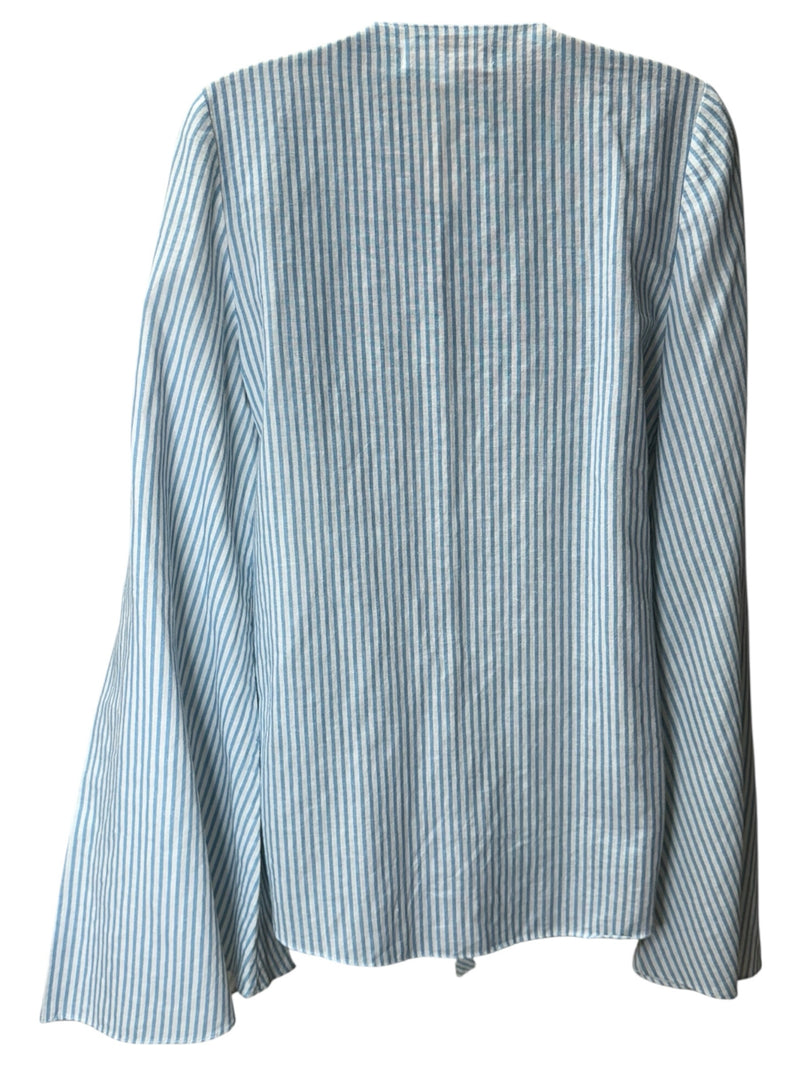 Caroline Constas Size M blue and white TOPS