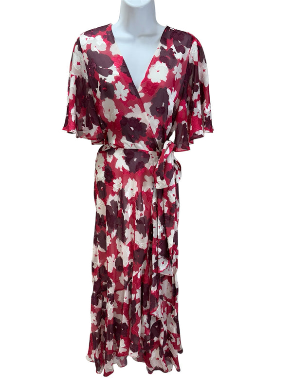 Tanya Taylor Size 8 red and purple Dress