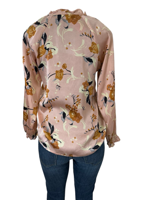 Spartina Size XS pink floral TOPS