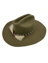Hampui olive green hat