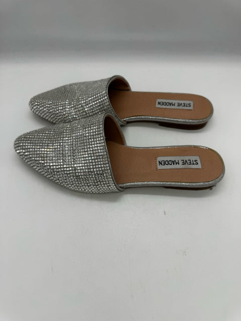 STEVE MADDEN 7 Silver SHOES