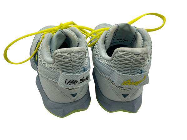 NEW BALANCE 7.5 blue and yellow SHOES